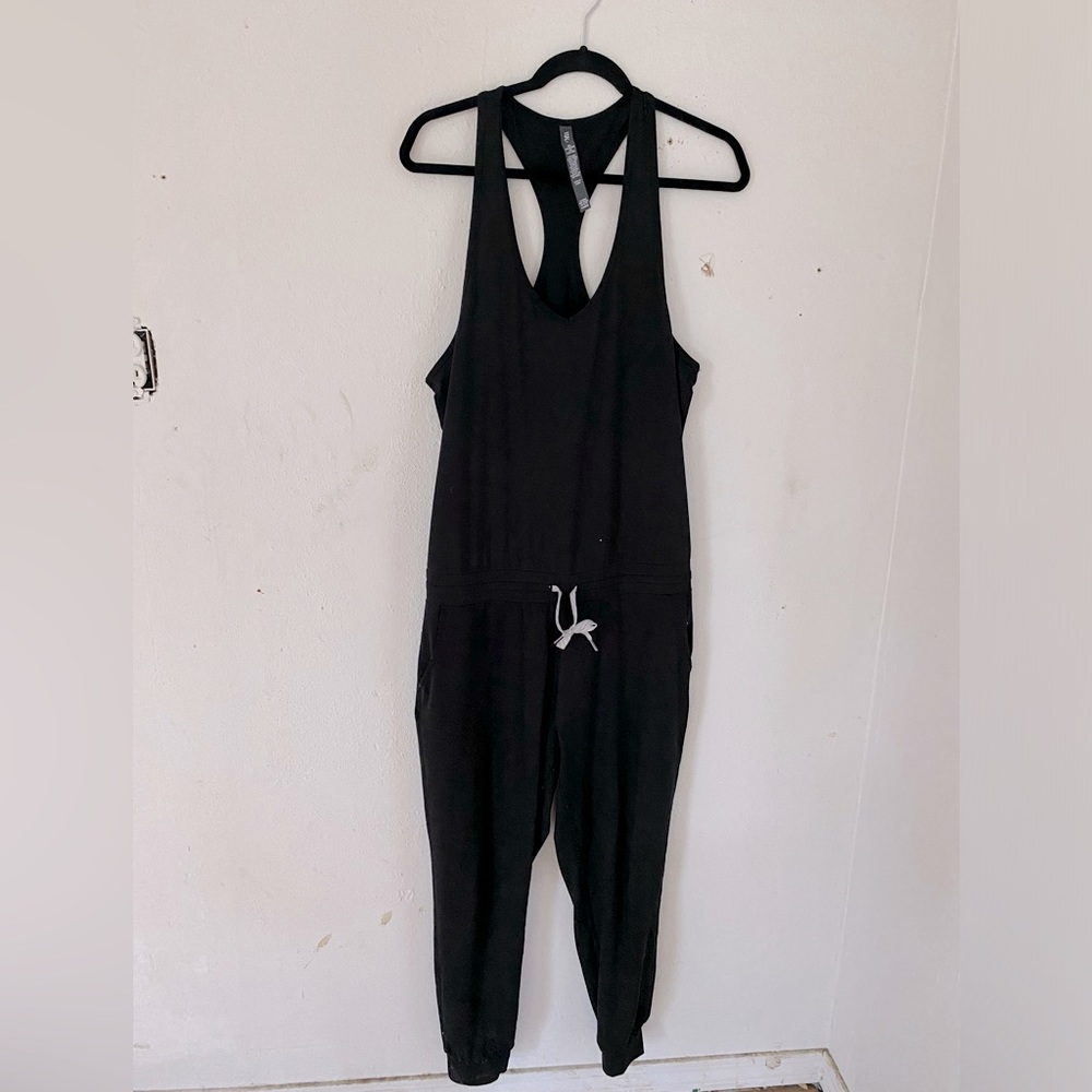 Vuori racerback tank jumpsuit